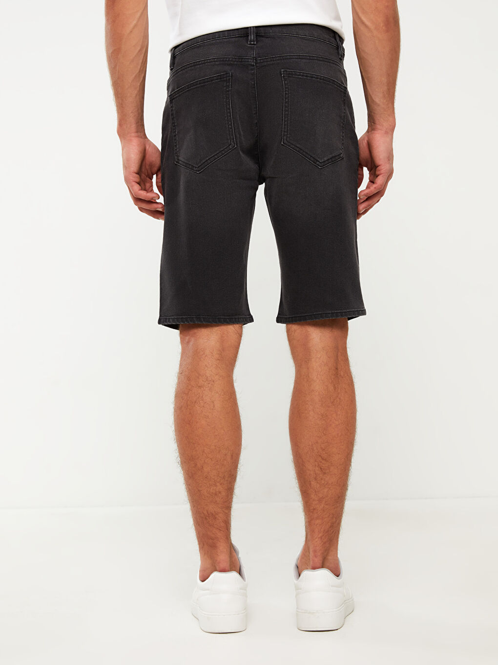 LCW Jeans Extra Slim Fit Men's Denim Shorts -S3HE99Z8-M0U