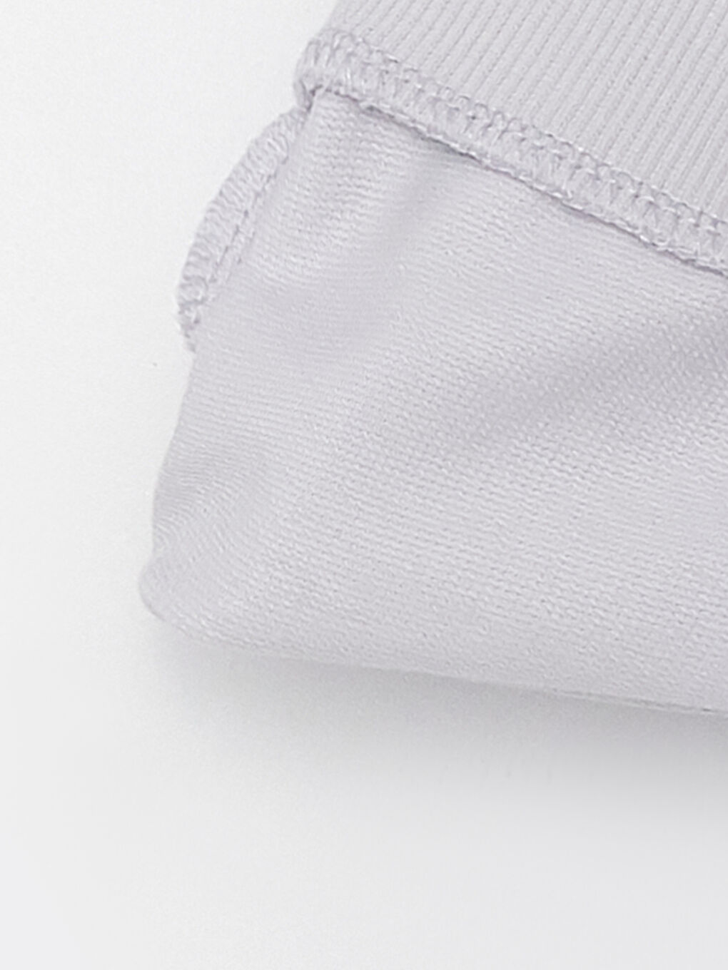 Gri Kapüşonlu Baskılı Uzun Kollu Kız Çocuk Sweatshirt-3