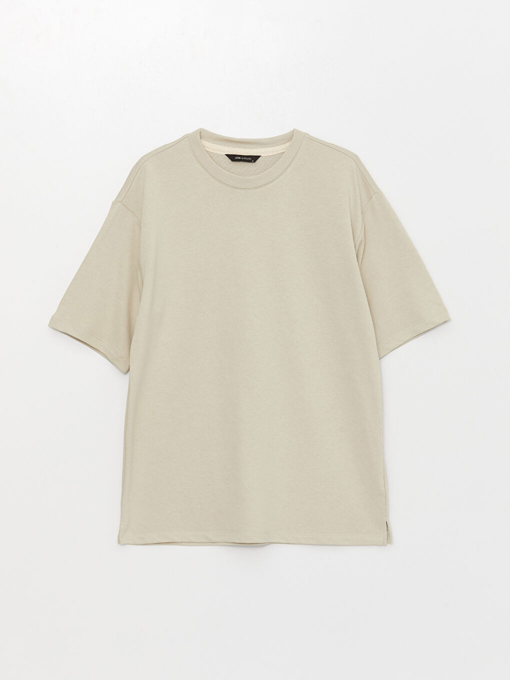 سويت شيرت كم قصير بياقة دائرية للرجال-5