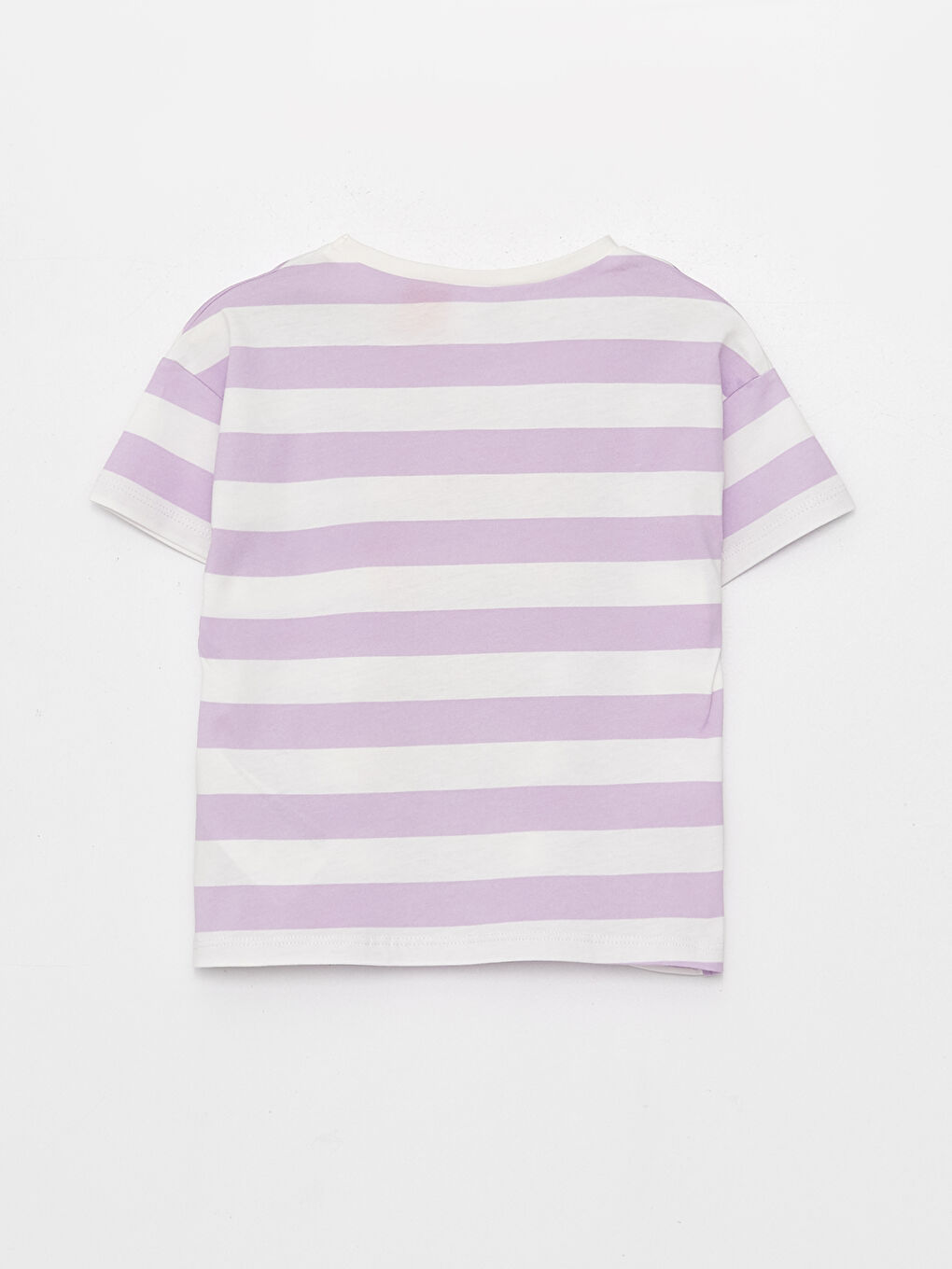 Crew Neck Short Sleeve Paw Patrol Printed Baby Girls' T-Shirt-4