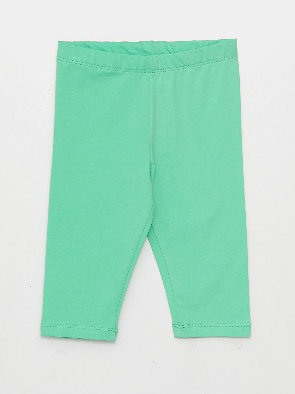 تيشيرت برقبة دائرية وكم قصير مطبوع ميكي وميني ماوس مع طماق طقم من قطعتين للبنات الرضع-2