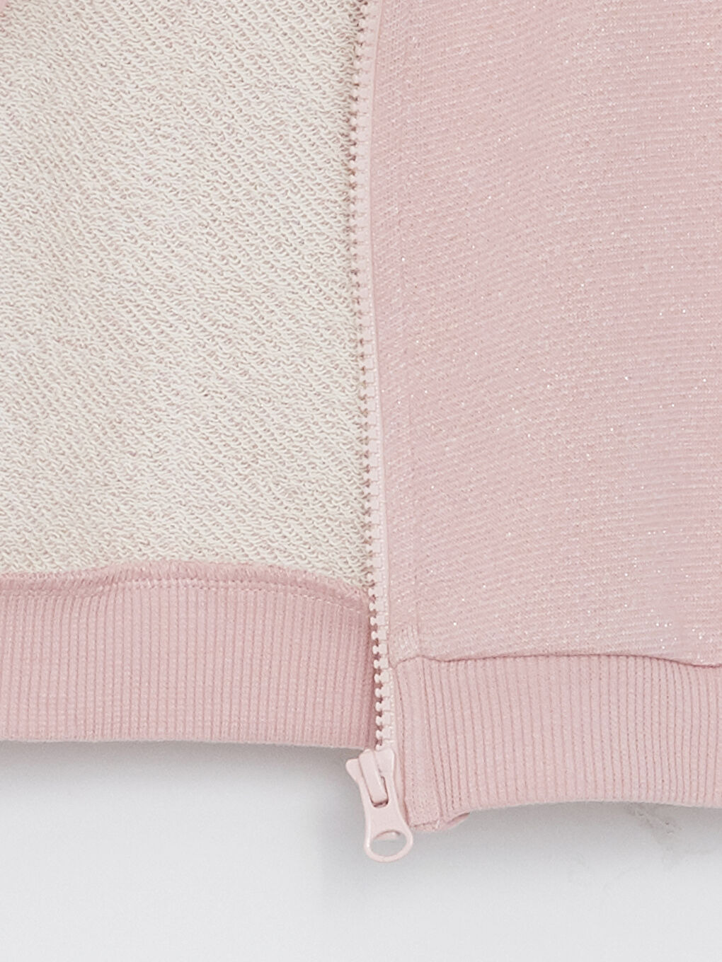 Hooded Long Sleeve Baby Girls' Zippered Sweatshirt and Leggings 2 Pack Set-2