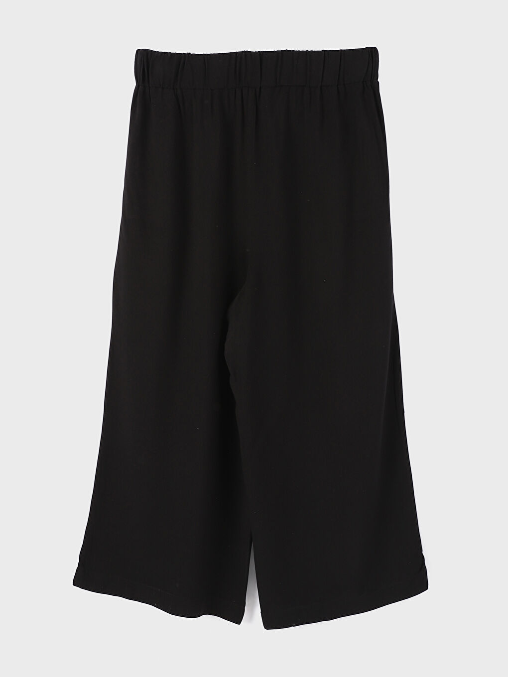 Comfortable Fit Linen Look Women's Capri -S3HF69Z8-CVL