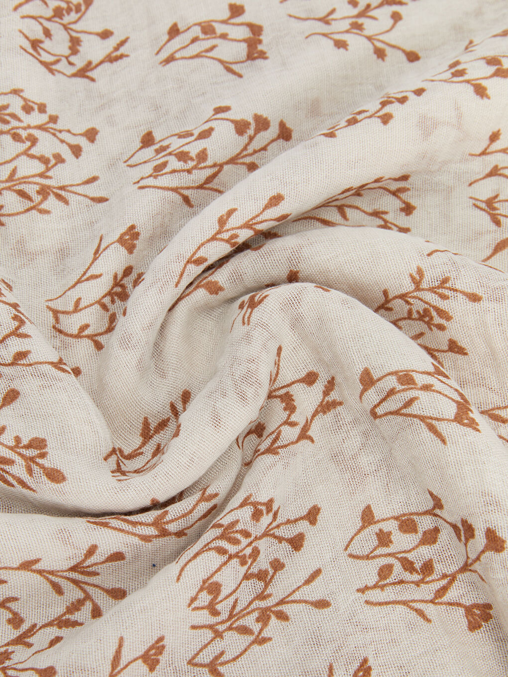 Châle Crêpe Imprimé Pour Femmes-1