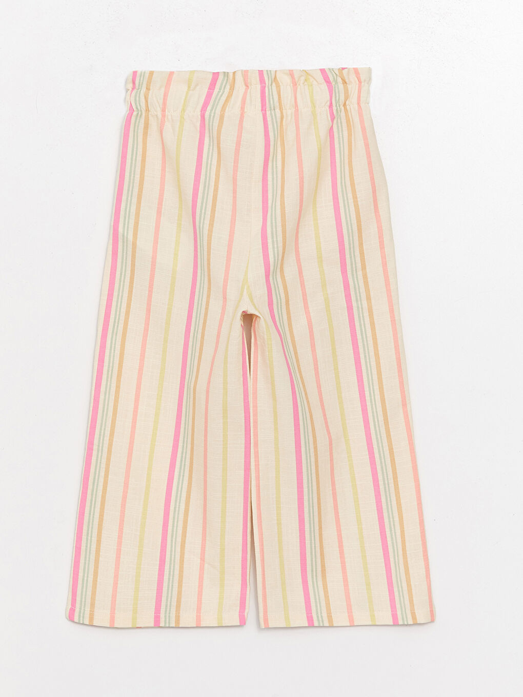 Серпімді белдік жолақты сәби қыздарға арналған шалбар-1