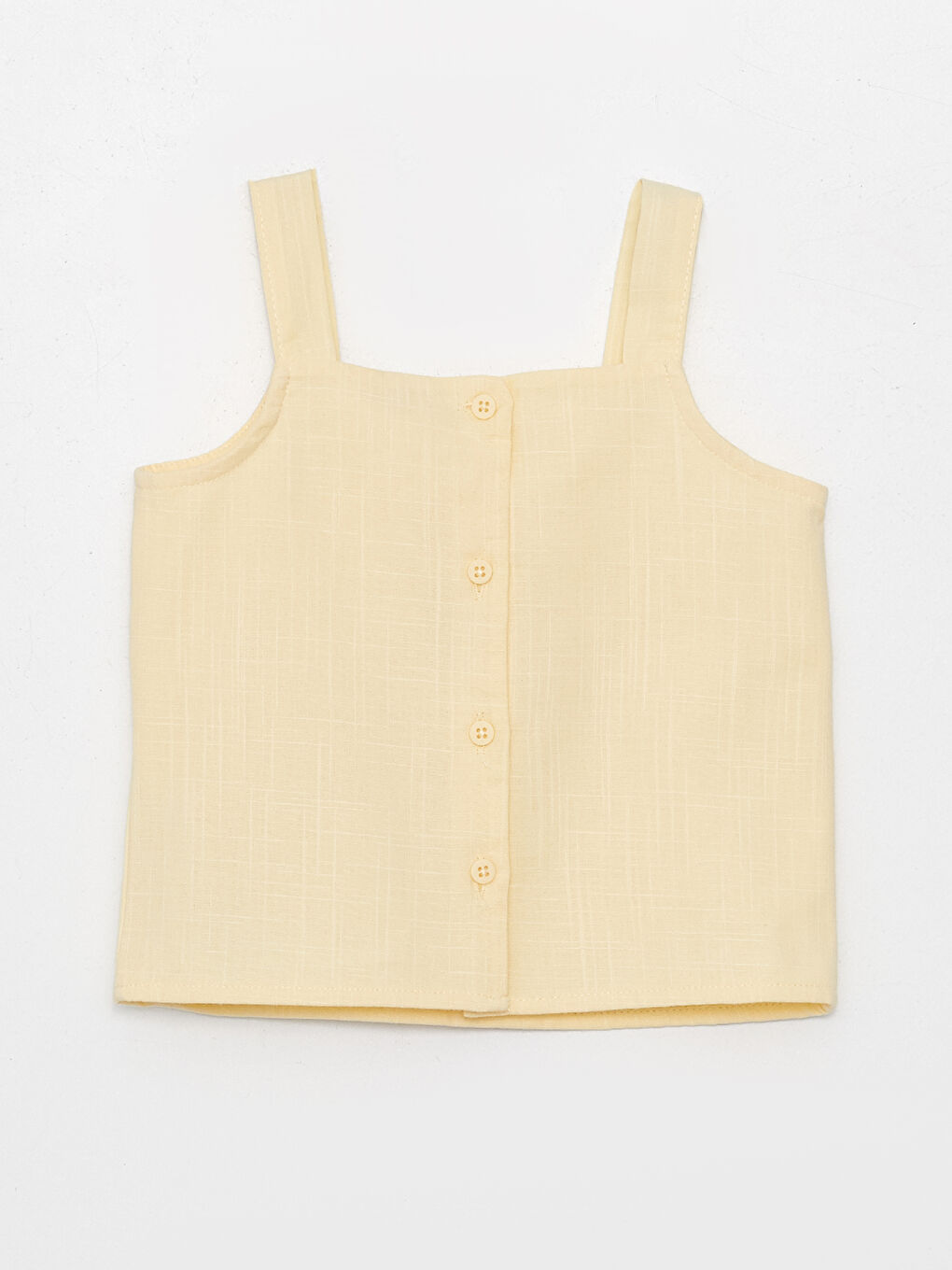Basic Square Collar Baby Girl Blouse -S3HF79Z1-FRD