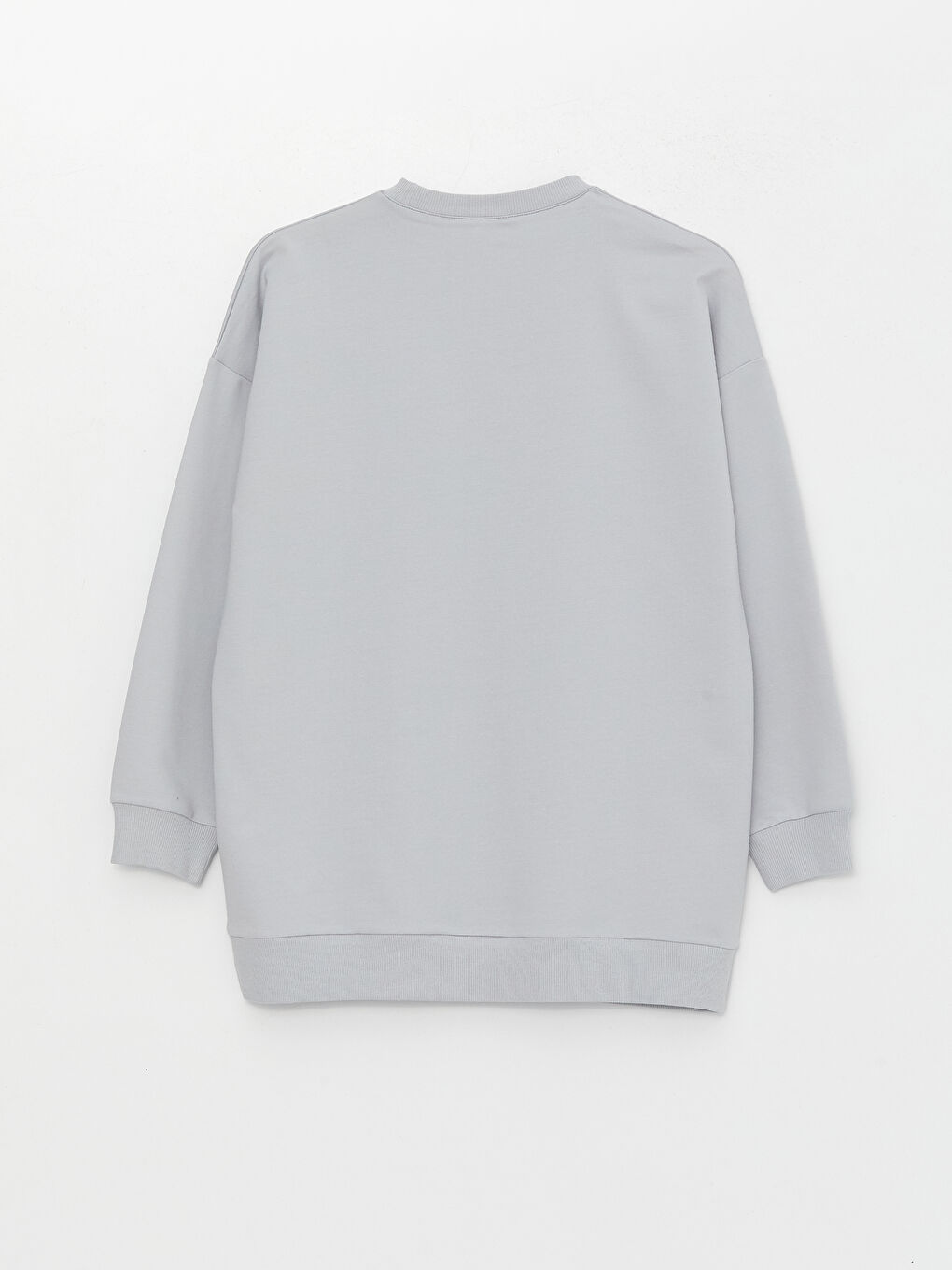 Tunique Sweatshirt Oversize à Manches Longues Imprimée pour Femmes avec Col Rond-7
