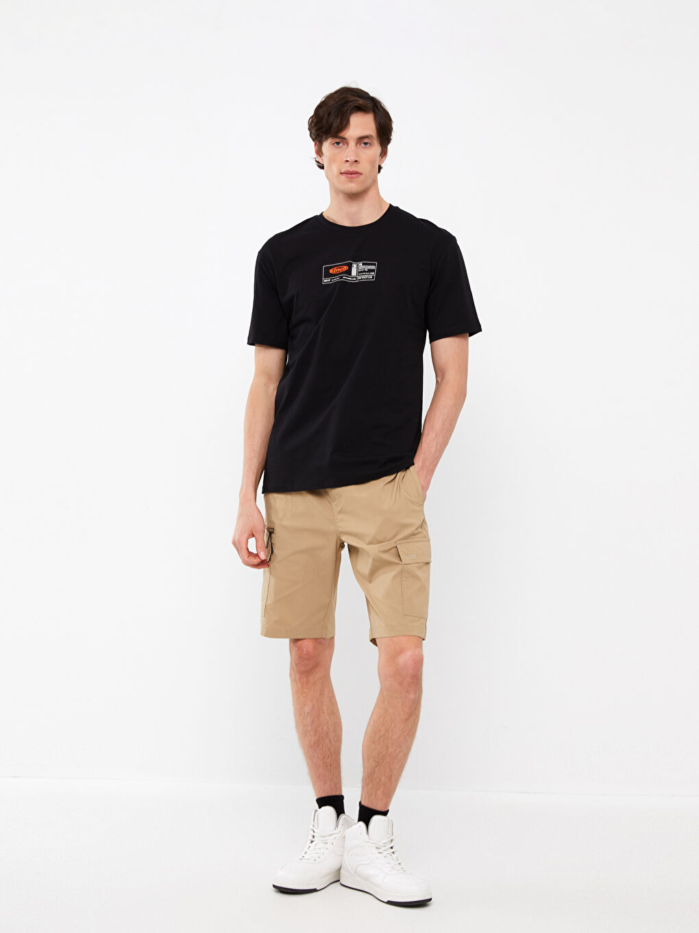 Standard Fit Men's Bermuda Shorts