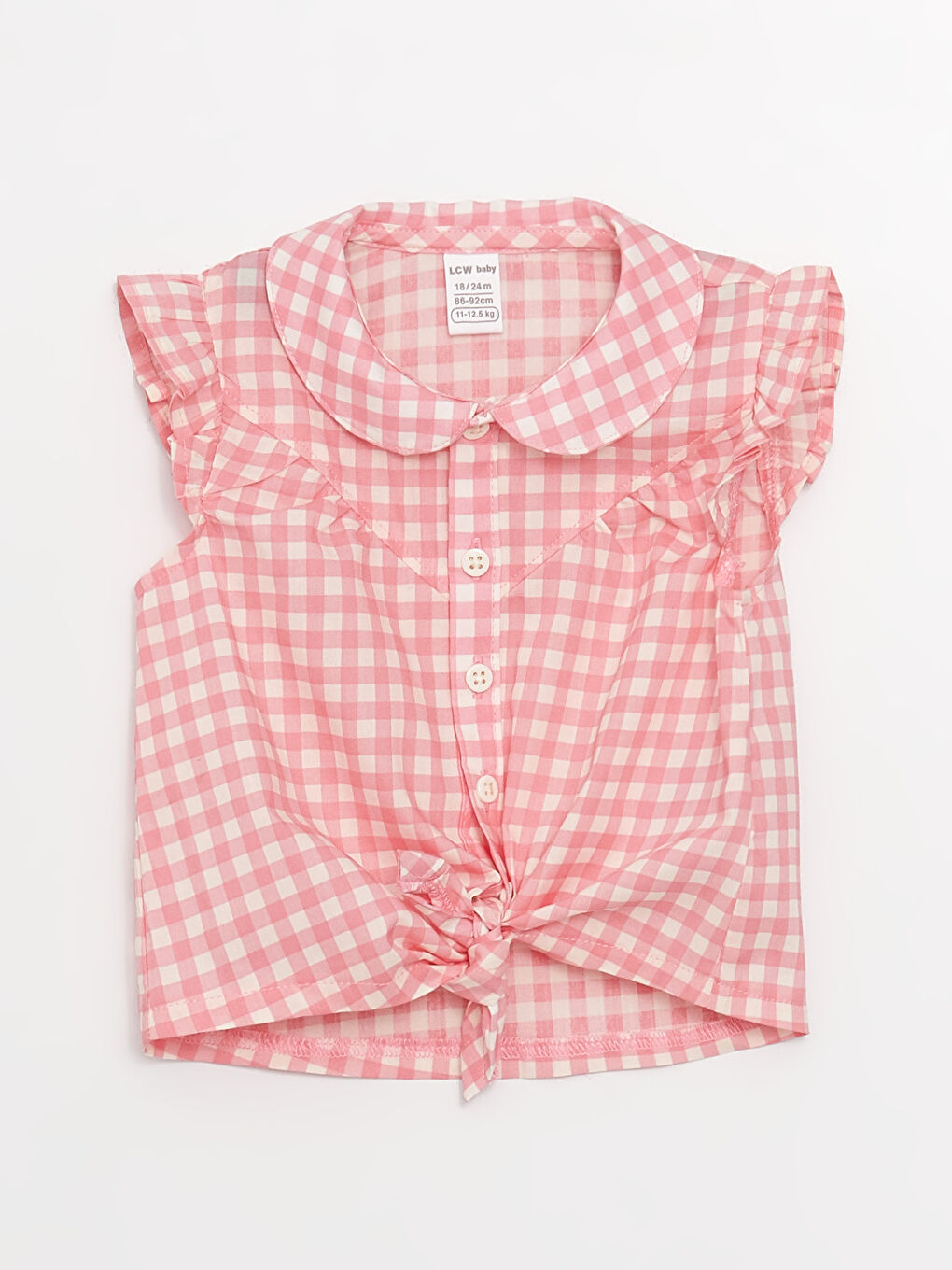 Peter Pan Collar Baby Girls' Shirt -S3HG02Z1-LNQ