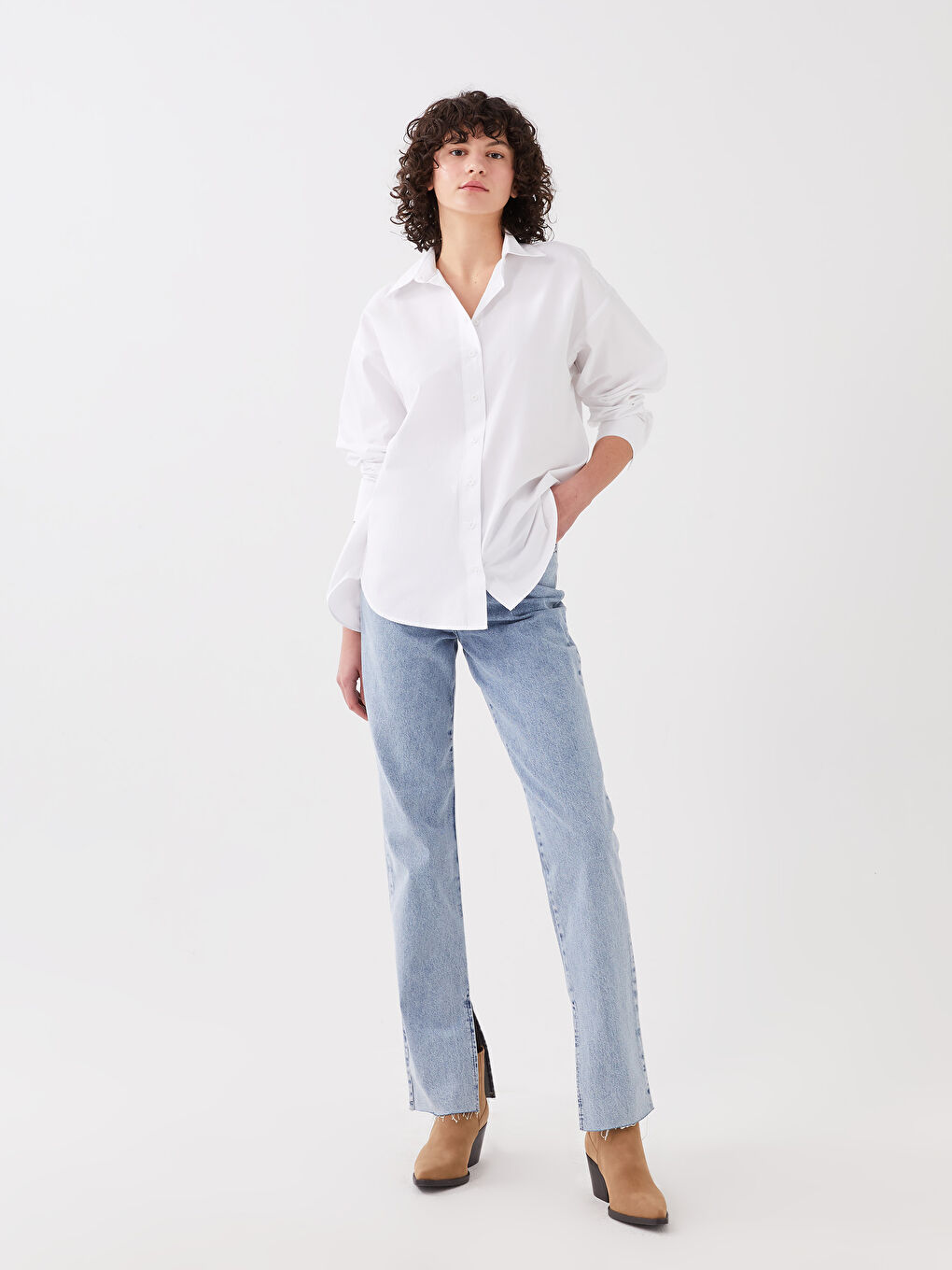 Poplin Women's Shirt-2