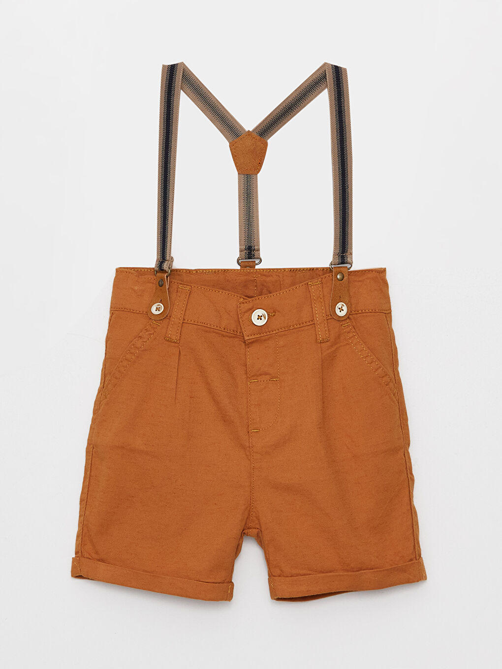Basic Baby Boy Shorts and Suspenders -S3HG66Z1-GUB