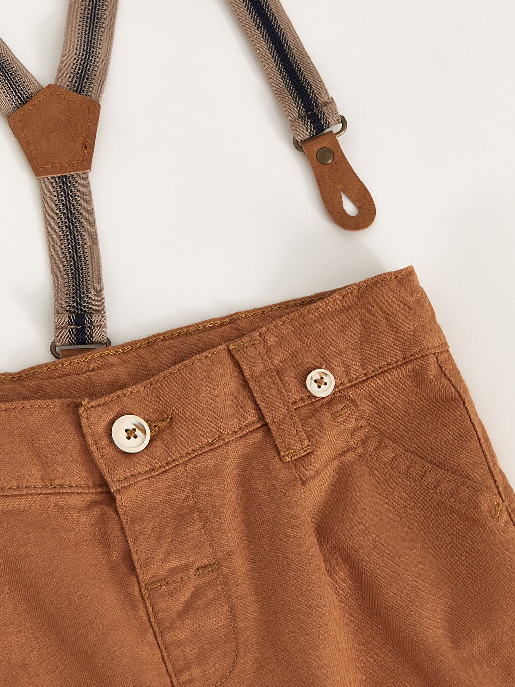 Basic Baby Boy Shorts and Suspenders -S3HG66Z1-GUB
