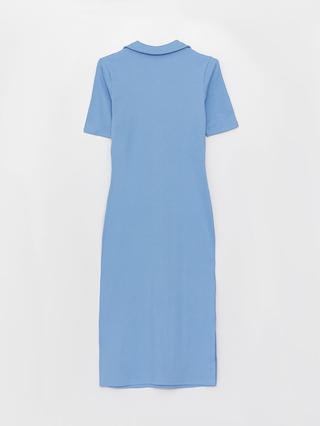 Polo Neck Straight Short Sleeve Maternity Bodycon Dress -S3HG70Z8-QZD