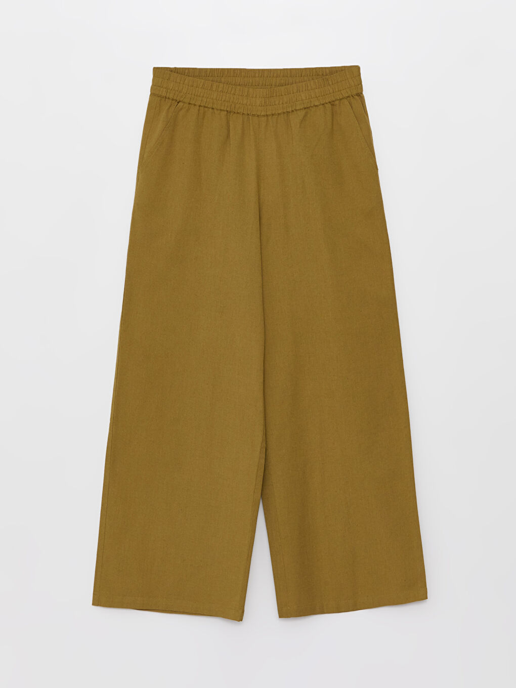 Regular Fit Wide Leg Women's Trousers -S3HG74Z8-VBN