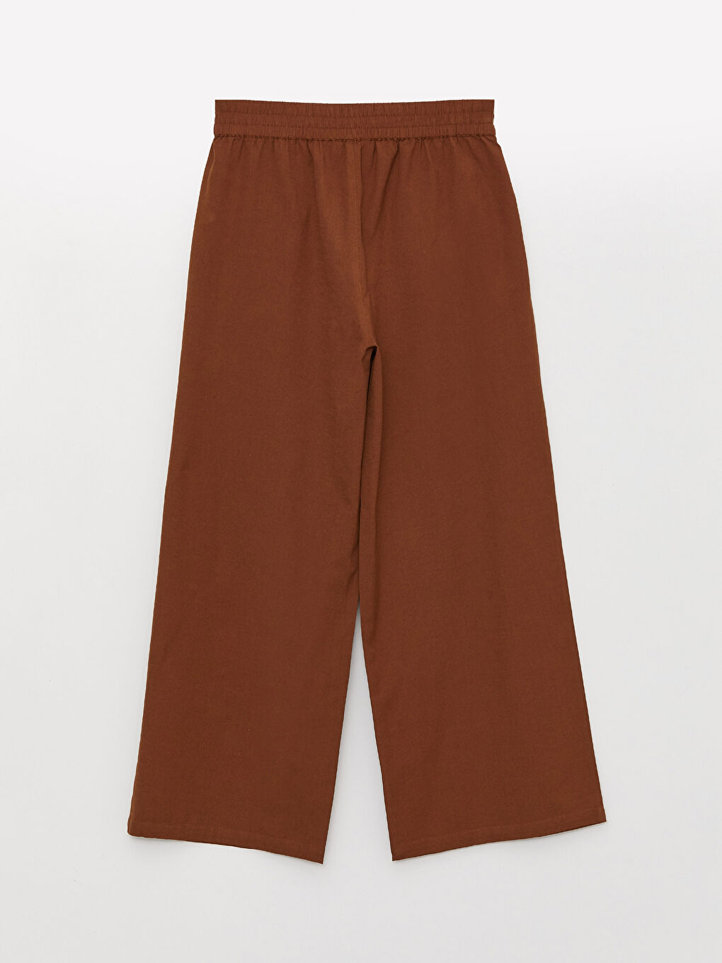 Regular Fit Wide Leg Women's Trousers-6