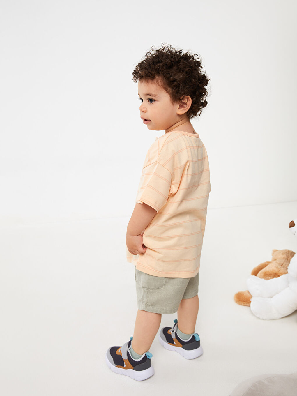 Pantaloni scurți Basic pentru Bebeluși Băieți-1