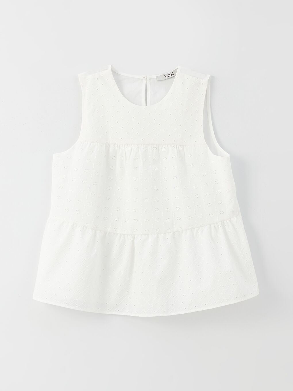 Әйелдерге арналған өрнекті кестелі блузка-5