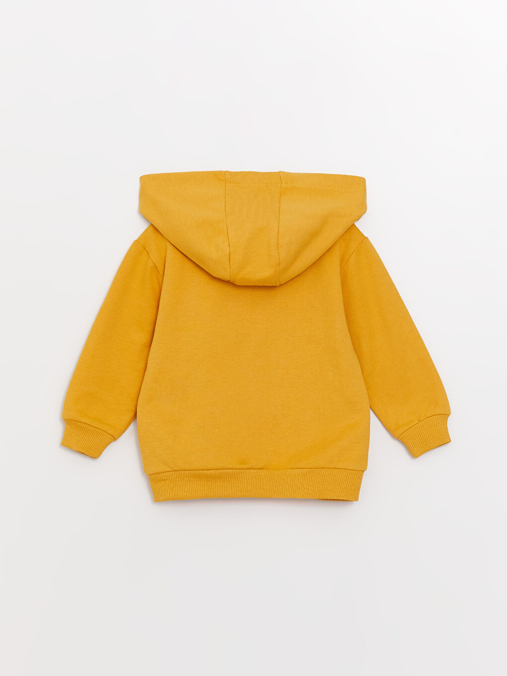 Hooded Long Sleeve Baby Girls' Zippered Sweatshirt-1