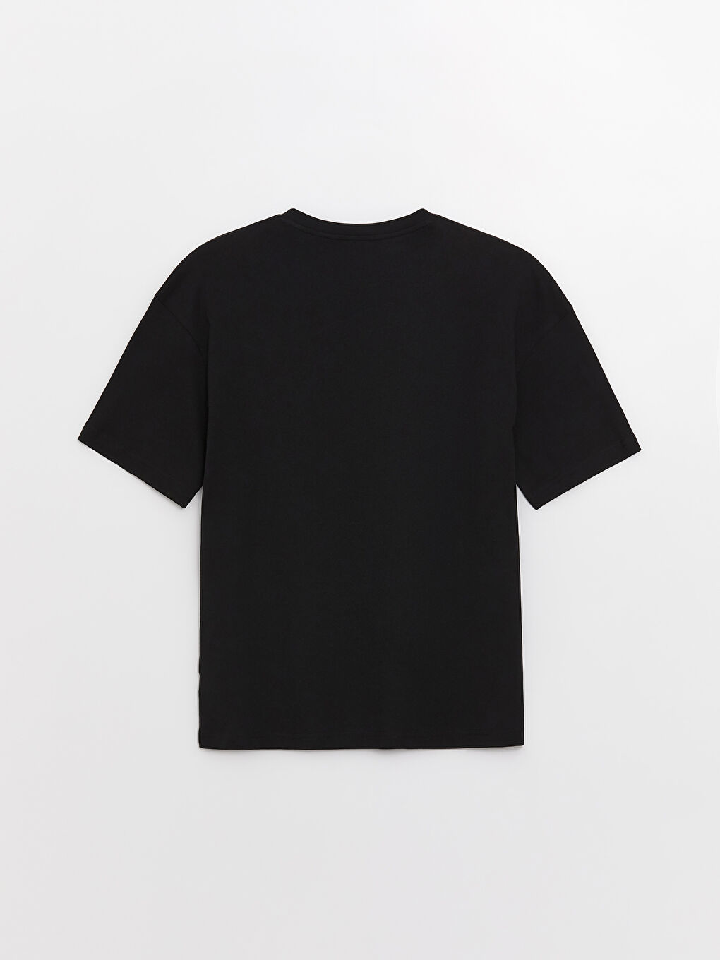 Siyah Bisiklet Yaka Kısa Kollu Guns N'Roses Baskılı Penye Erkek Tişört-6