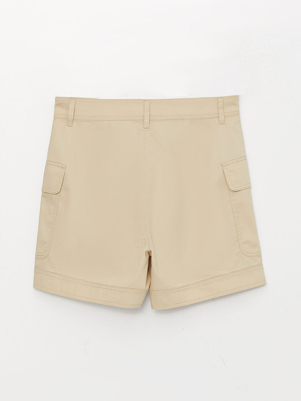 LCW Vision Standart Fit Düz Gabardin Kadın Şort -S3HH71Z8-KPL
