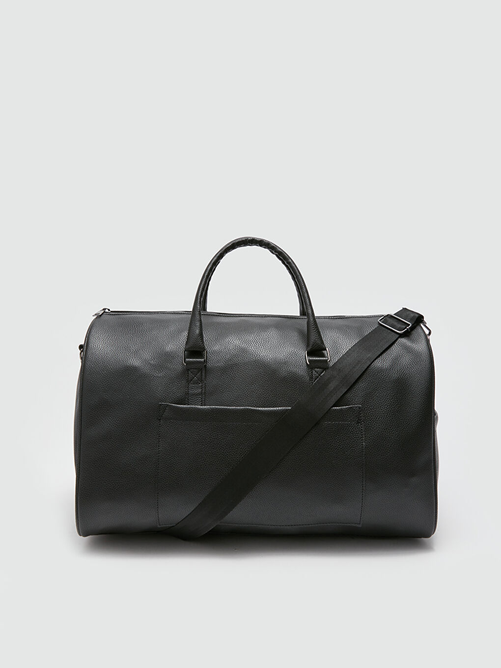 Siyah Deri Görünümlü Erkek Valiz-2