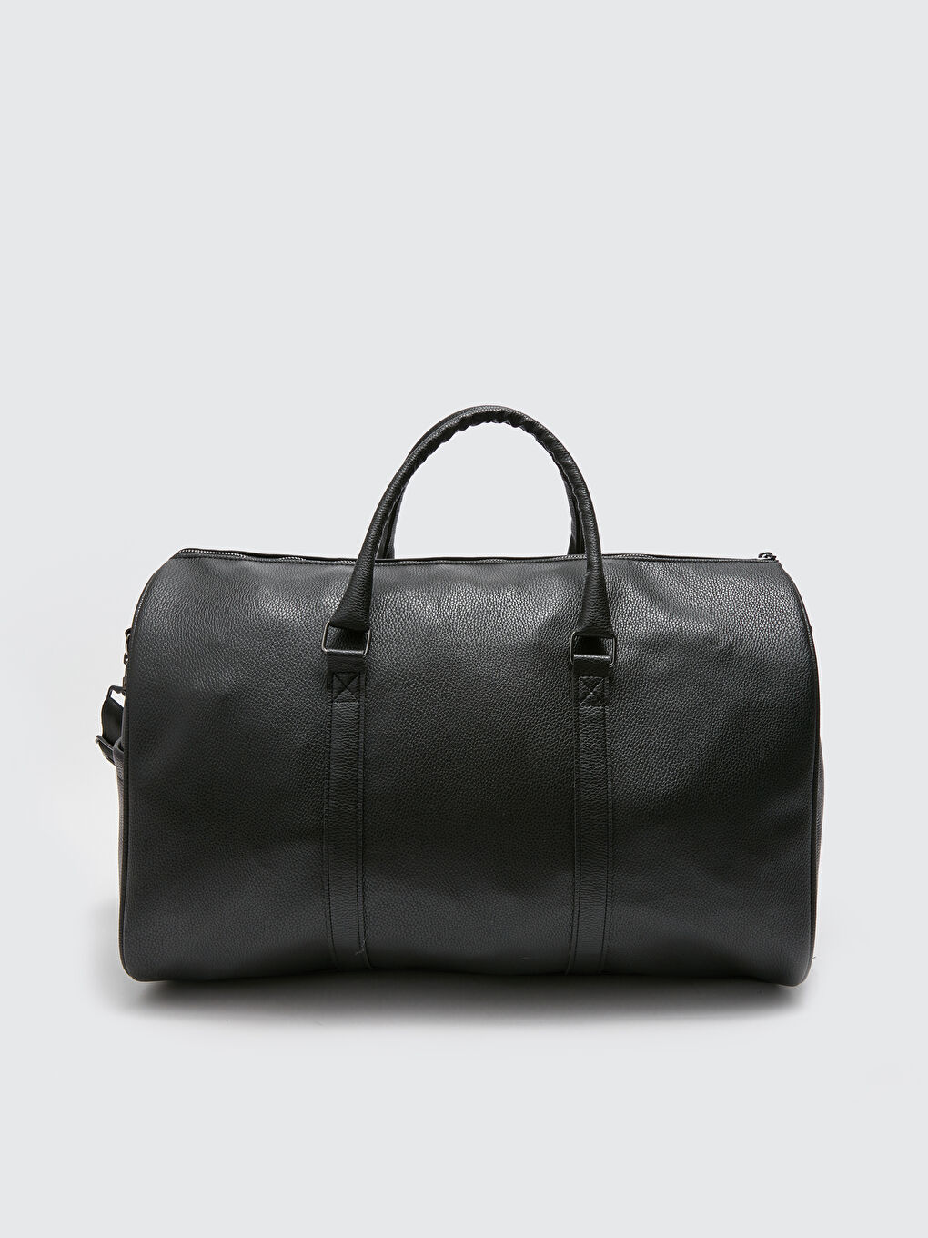 Siyah Deri Görünümlü Erkek Valiz-3