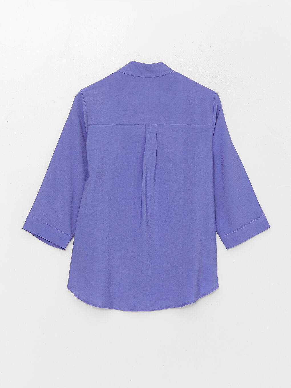 Mor Kadın Düz Gömlek-6
