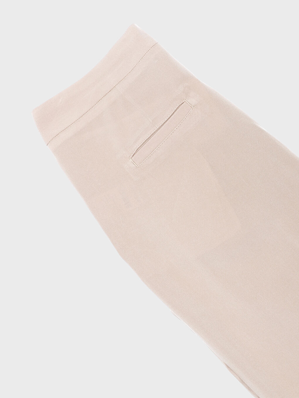 Wide Fit Pocket Detailed Palazzo Women's Trousers-3