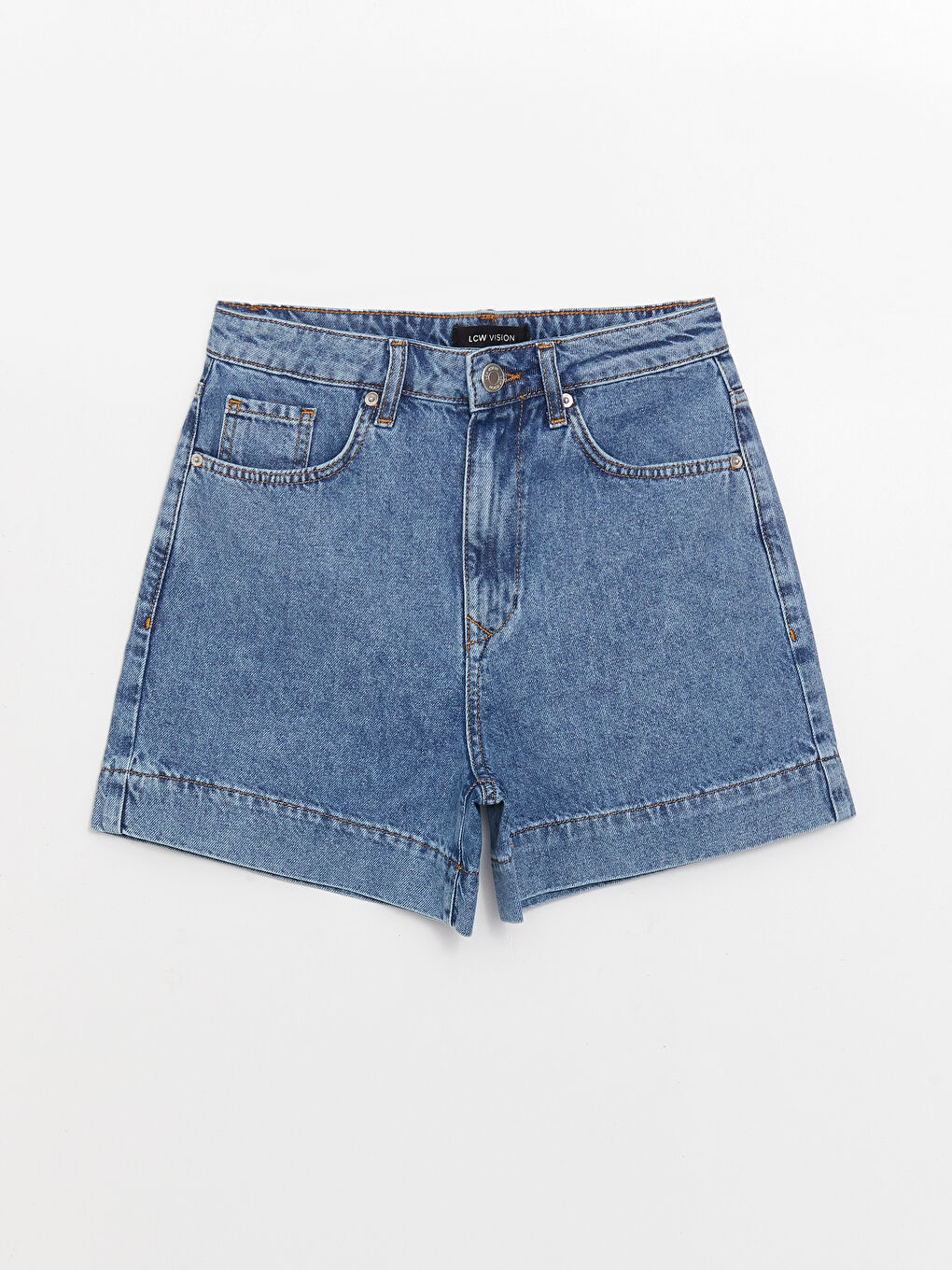 Standard Fit Women's Jean Shorts -S3HI02Z8-507