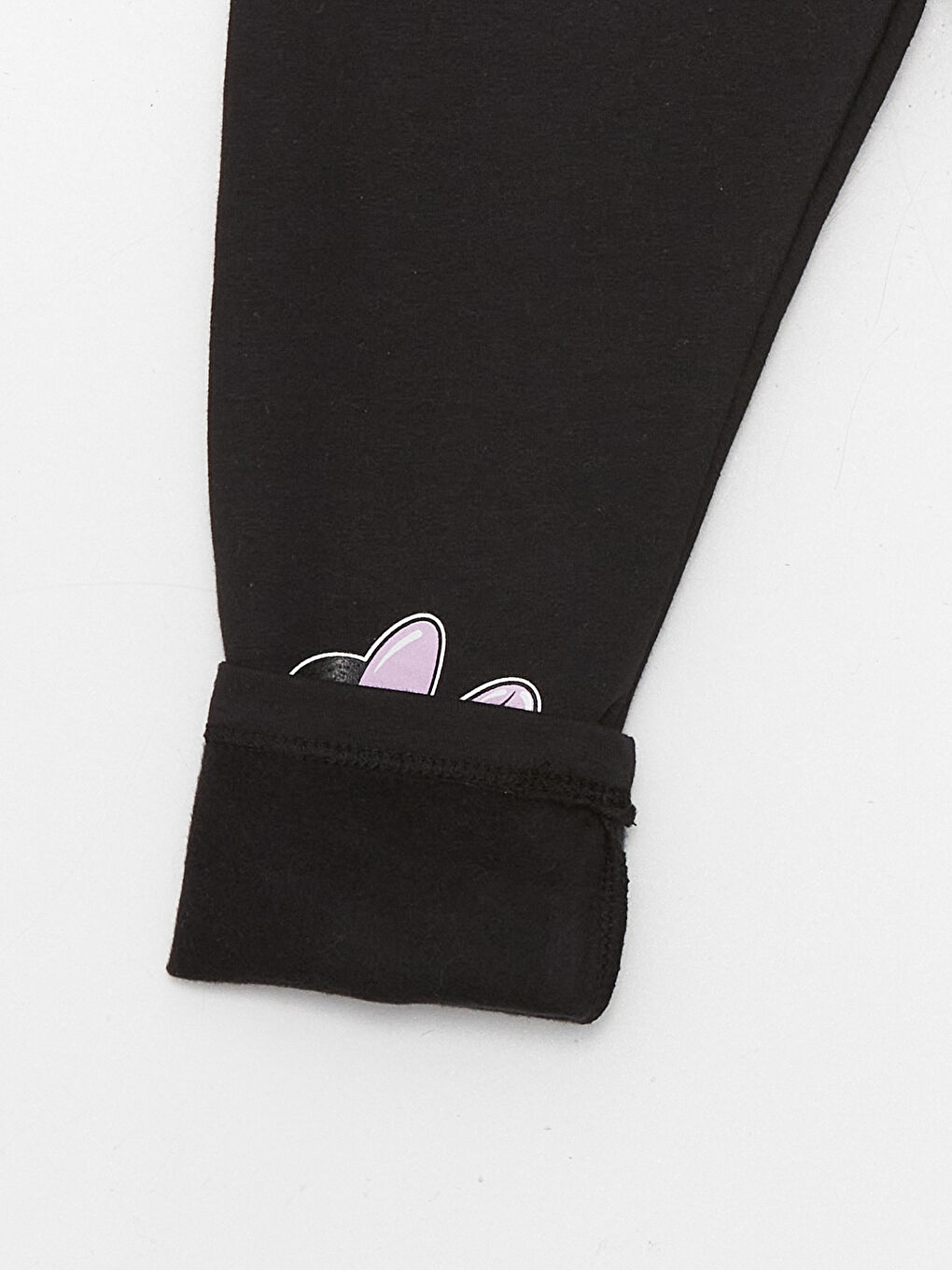 طقم سويت شيرت وبنطلون بناتي رضع ميني ماوس بأكمام قصيرة ورقبة دائرية مطبوع - قطعتين-3