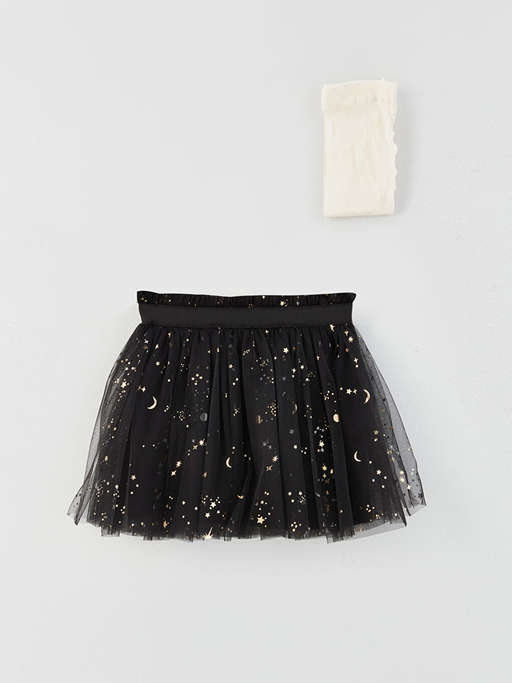 Ekru Minnie Mouse Baskılı Kız Bebek 3'lü Takım-2