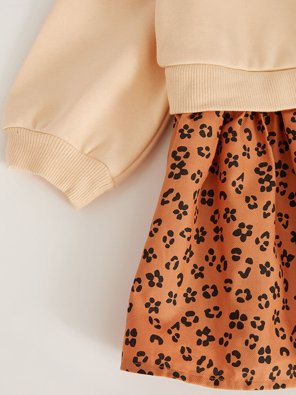 فستان بنت بيبي ياقة بيبي مطبوع ميني ماوس-2