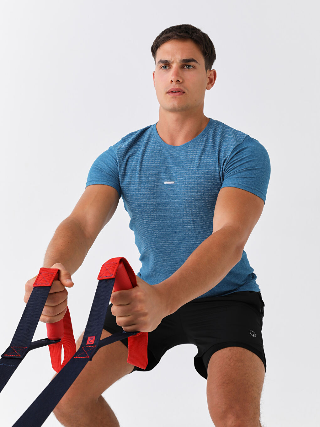 XSIDE ACTIVE Crew Neck Short Sleeve Men's Sports T-Shirt -S3HJ11Z8-HQX