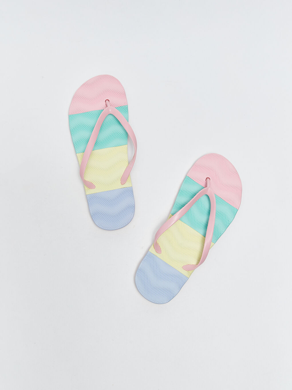LCW STEPS Color Block Women's Flip Flops Beach Slippers -S3HJ33Z8-F9C