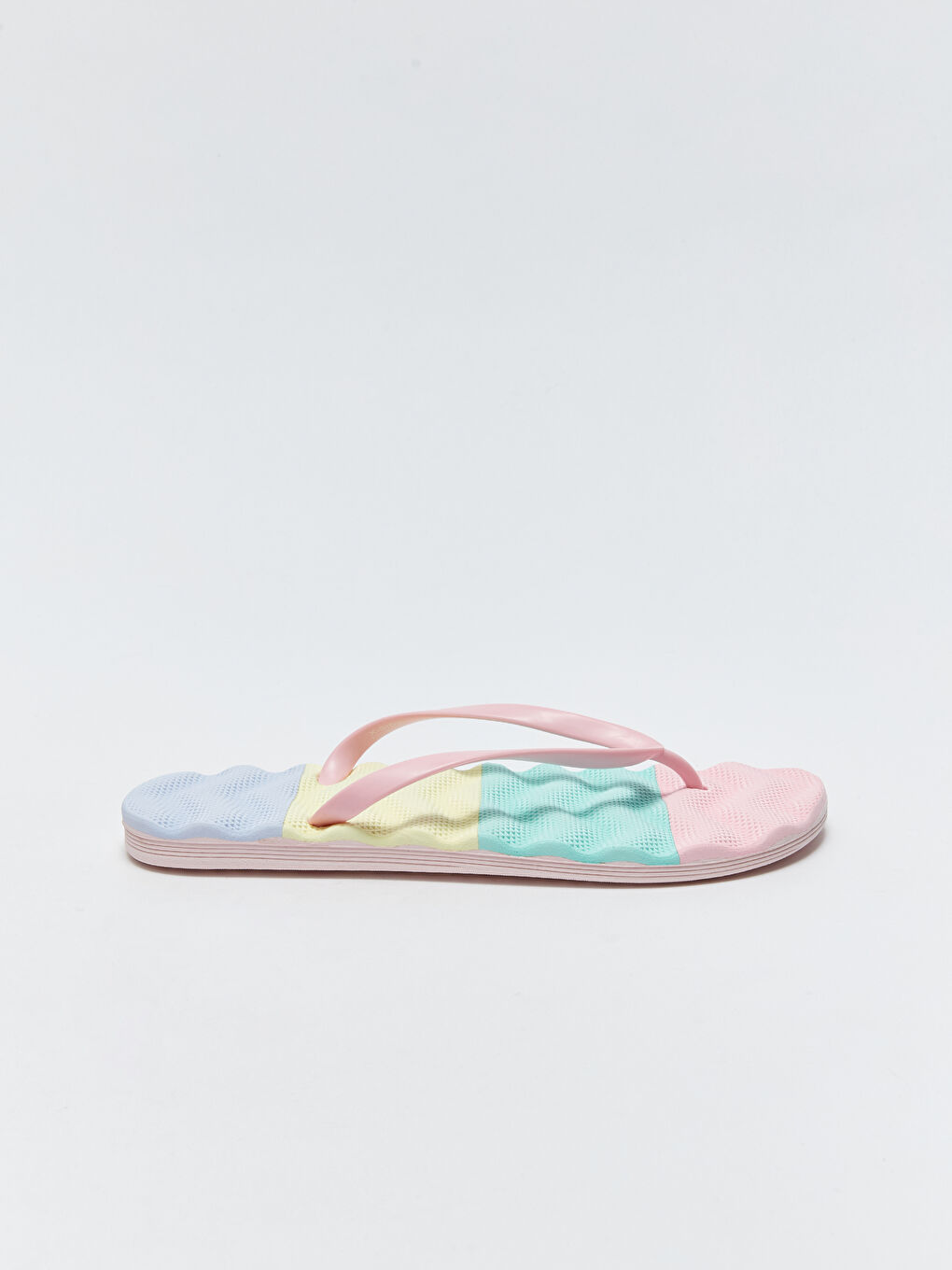 LCW STEPS Color Block Women's Flip Flops Beach Slippers -S3HJ33Z8-F9C