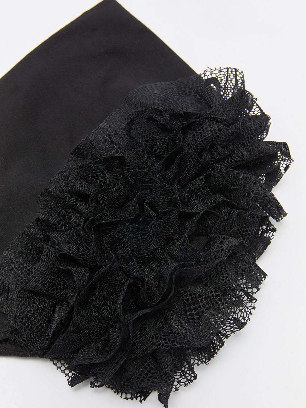 LCW Modest Women's Back Tulle Frilly Bonnet -S3HJ36Z8-RQL