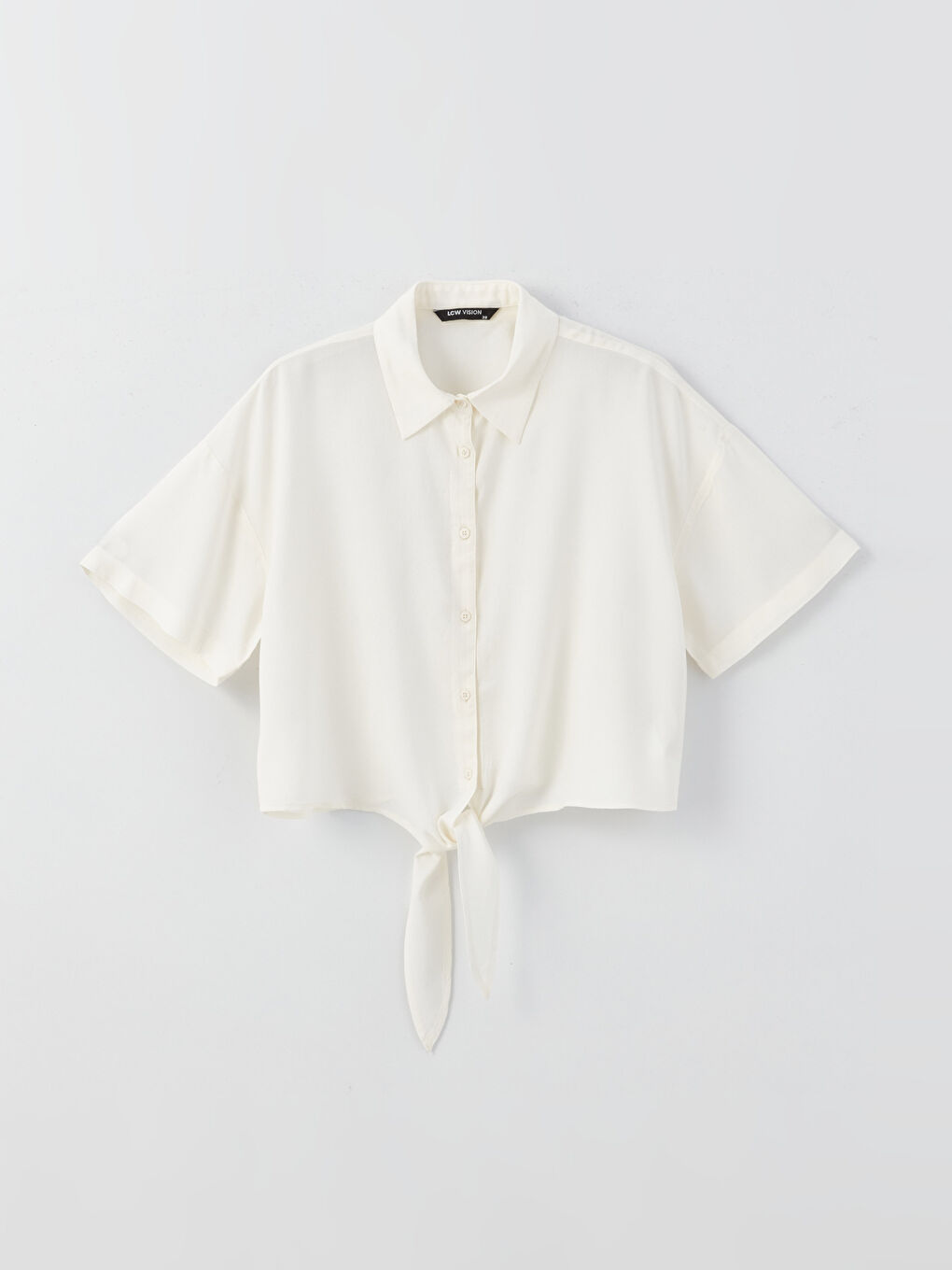 Chemise Oversize à Manches Courtes pour Femmes-5
