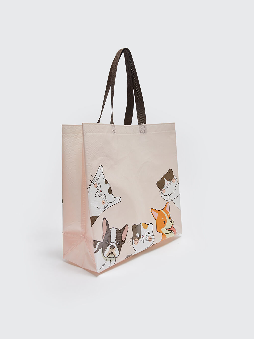 Karışık Baskılı Alışveriş Çantası-1