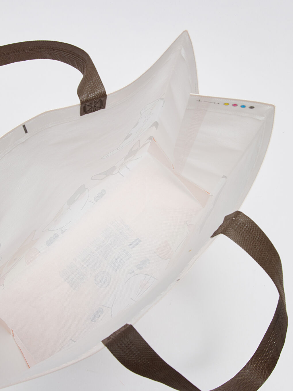 Karışık Baskılı Alışveriş Çantası-2