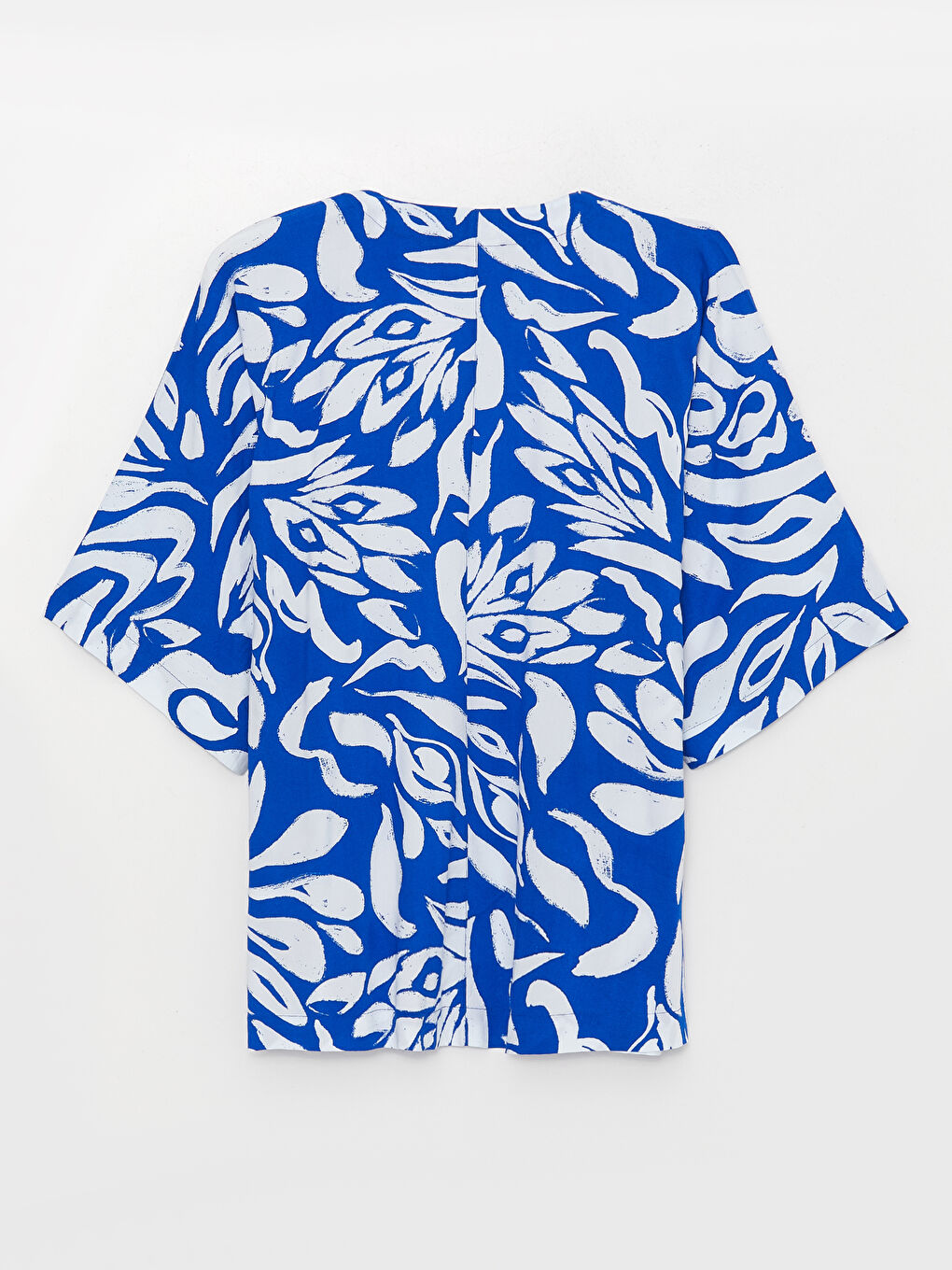 LC Waikiki Shawl Collar Patterned Oversize Women's Kimono -S3HJ52Z8-LQQ