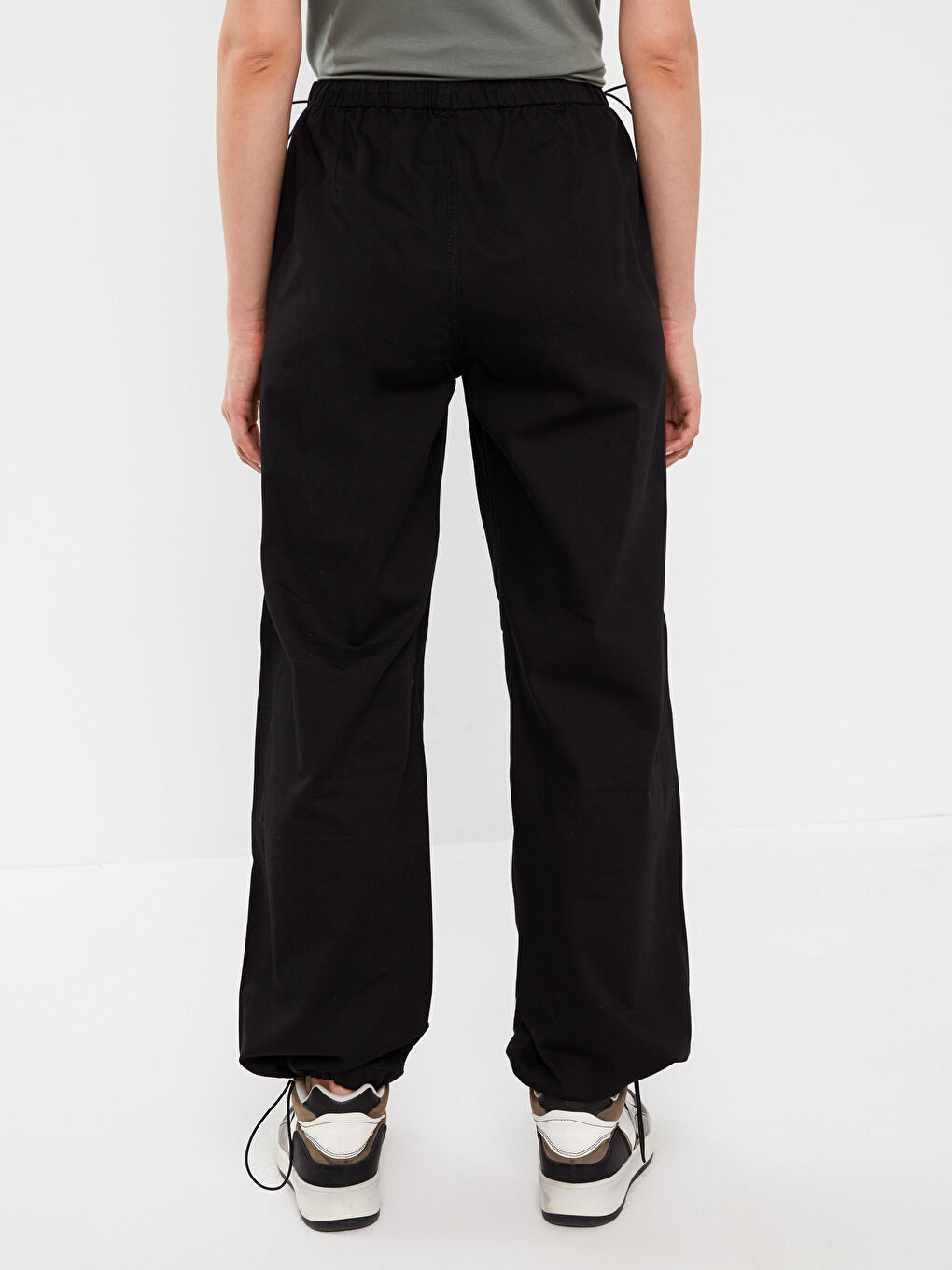 LCW Jeans Normal Waist Jogger Women's Parachute Jeans -S3HK21Z8-327