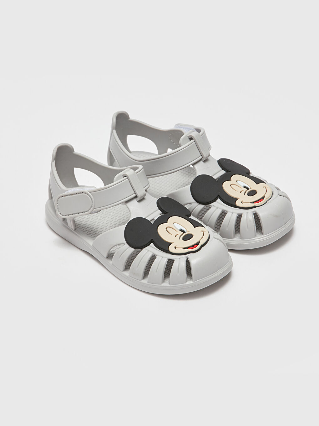 Mickey Mouse Patch Detailed Baby Boy Sandals