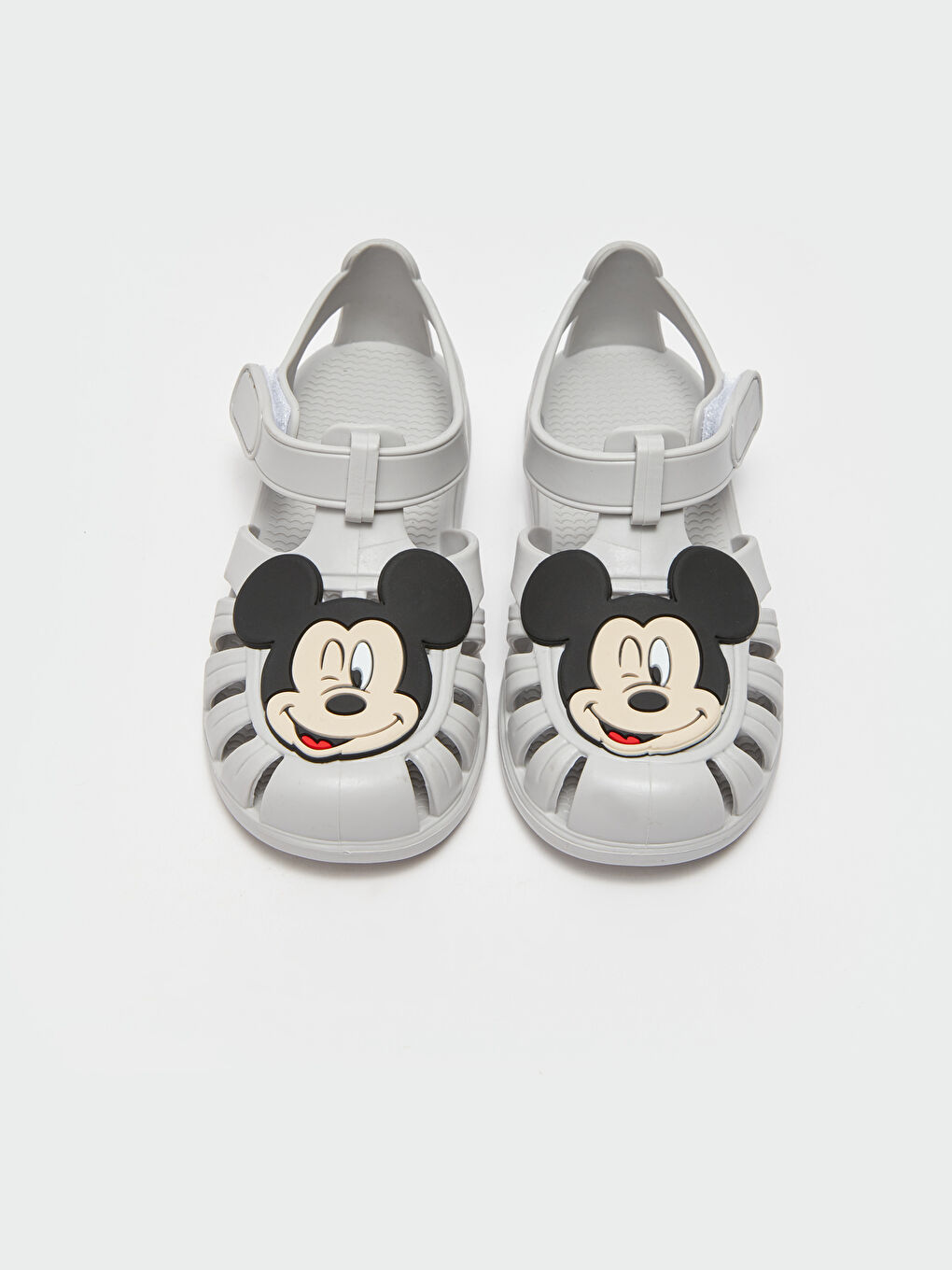 Mickey Mouse Patch Detailed Baby Boy Sandals-2