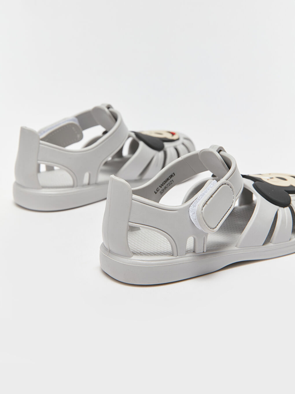 Mickey Mouse Patch Detailed Baby Boy Sandals-4