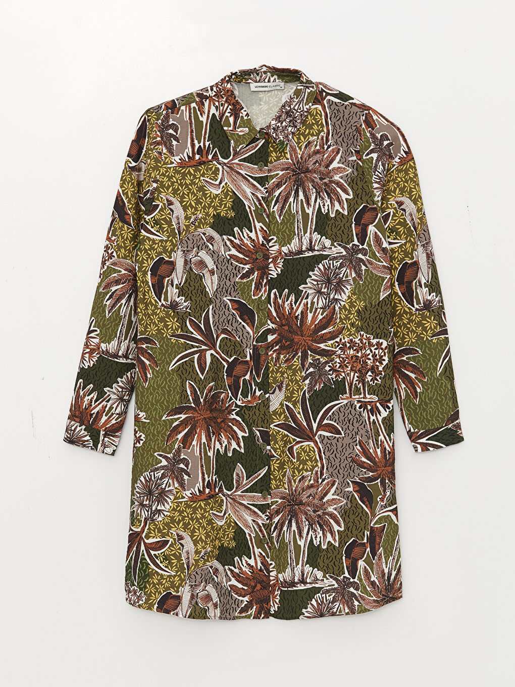 Tunică Cămașă pentru Femei cu Model-5