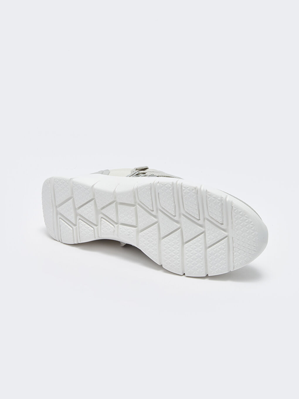 Gri Kadın Triko Spor Ayakkabı-3