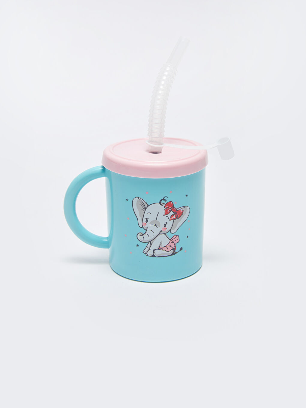LCW baby Отпечатана Унисекс Бебешка Чаша със Сламка -S3HL12Z1-QBC