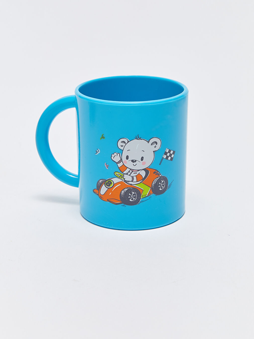 Karışık Baskılı Unisex Bebek Pipetli Bardak-4