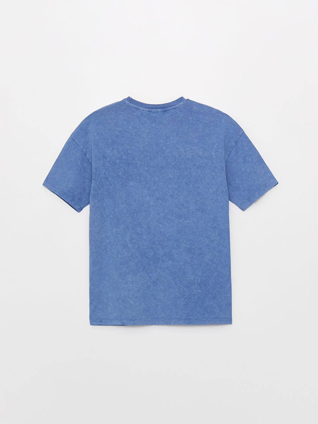 Crew Neck Smurfs Printed Short Sleeve Women's T-Shirt-6