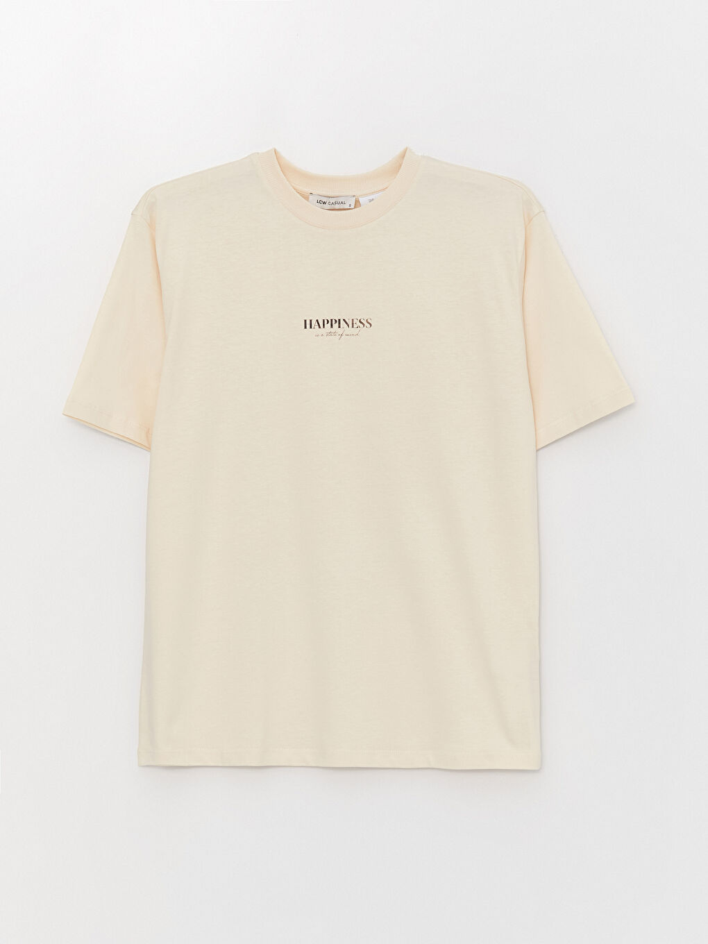 Crew Neck Donald Duck Printed Short Sleeve Oversize Women's T-Shirt-5